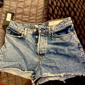Rag and bone denim shorts 29 high rise shorty short NWT 198$ + tax